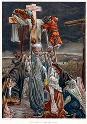 Zdjęcie z krzyża, ok. 1890 r.