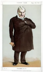 Jedyny znany człowiek, który sprawia, że pan Gladstone się uśmiecha, 1871 r