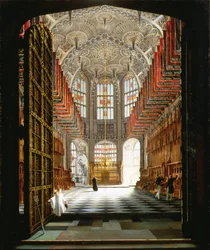 Wnętrze kaplicy Henryka VII, Opactwo Westminsterskie