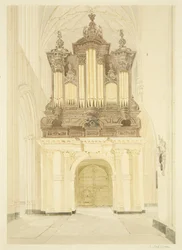 Organy i Organ Loft w St Mary Redcliffe