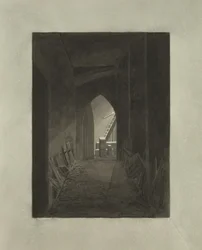 Domniemana krypta kościoła, która dawniej stała na rogu High Street i Wine Street