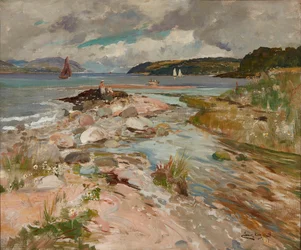 Shore Near Inverkip (olej na płótnie)