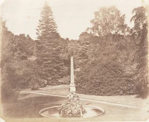 W ogrodzie. Blenheima, 1853-56.