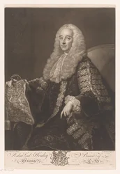 Portret vana Roberta Henleya Robert Lord Henley Baron z Grainge (tytuł na obiekcie)