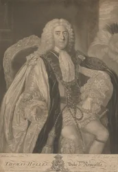 Thomas Pelham-Holles, 1.książę Newcastle upon Tyne i 1.książę Newcastle pod boreliozą