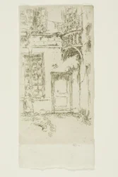 Dziedziniec, Rue P. L. Courier, Tours