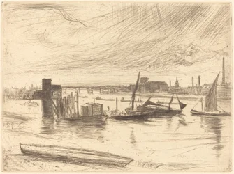 Wczesny poranek, Battersea