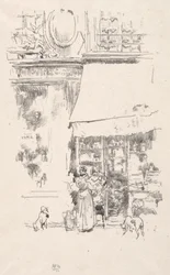 Sklep z owocami przy Rue de Grenelle