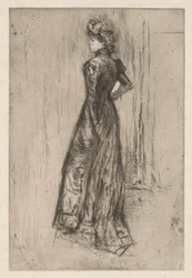 Maud, stojący