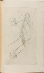 Szkice portretowe, w tym F.R. Leyland i Whistler