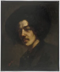 Portret Whistlera w kapeluszu