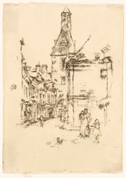 Wieża zegarowa - Amboise