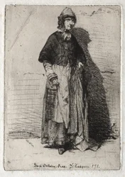 Dwanaście rycin z natury:  La Mère Gérard