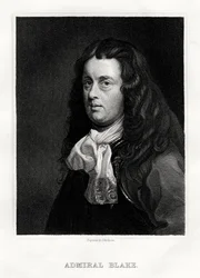 Admirał Robert Blake, 1860