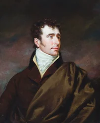 Portret dżentelmena, uważanego za poetę Thomasa Campbella (olej na płótnie)
