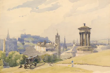 Edynburg z Calton Hill