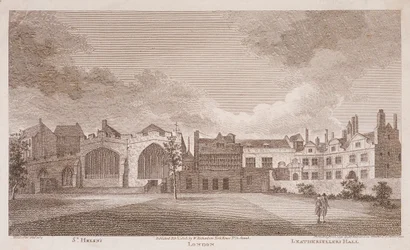 Sala Handlarzy Skórzanych, Londyn, 1799