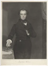 Joseph Rayner Stephens, autor: James Posselwhite według Benjamina