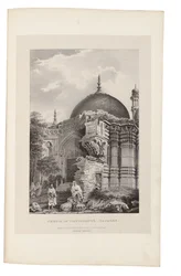 Świątynia Wiszweszwur, Benares 1831-33 (litografia)