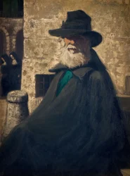 Stary żebrak, 1930.