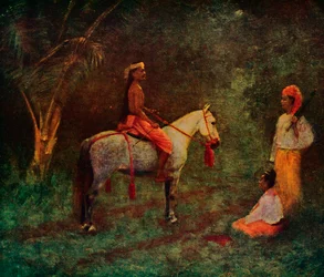 Jeździec birmański, 1913