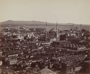 Panorama Konstantynopola, 1857 (zdjęcie)