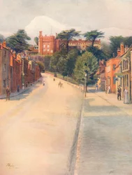 „Ulica Zamkowa, Farnham”, 1911, 1914