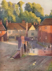 „Miejsce urodzenia Cobbetta, Farnham”, 1911, 1914