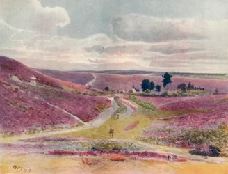 „Wrzosowisko w Frensham”, 1912, 1914