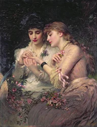 Cierń wśród róż, ok. 1887 (olej na płótnie)