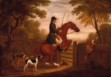 Jumping the Gate autorstwa Jamesa Seymoura