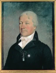 Marie Joseph Paul Yves Roch Gilbert Motier (1757-1834) markiz de Lafayette