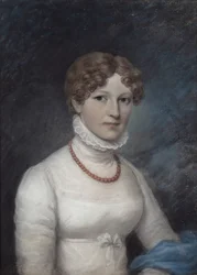Pani Morgan, ok. 1794 (pastel na szarym papierze)