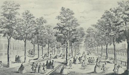 Towarzystwo w centrum handlowym, 1741, 1920