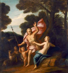 Wenus i Adonis ok. 1705 r. (olej na płótnie)