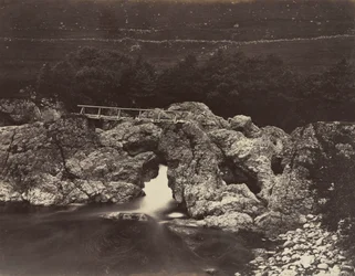 Shepherd Bridge w pobliżu Forest Lodge, 1871.