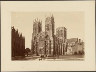 York Minster, front zachodni