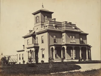 Dom wiktoriański, ca. 1860.