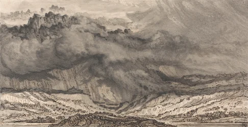 Snowdon, zbliżająca się burza