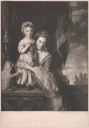 Margaret Georgiana, wicehrabina Spencer i jej córki