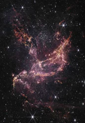 NGC 346 (obraz z kamery NIRCam)