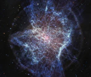 NGC 6072 (zdjęcie wykonane kamerą NIRCam w trybie Compass)