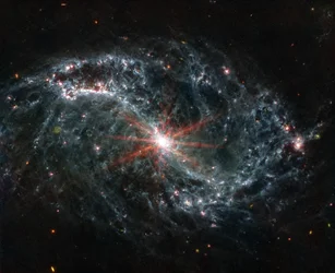NGC 7496 (obraz MIRI)