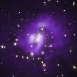 Gromada Phoenix (Hubble, Chandra, VLA)