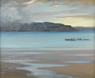Rhu Bay (olej na płótnie)