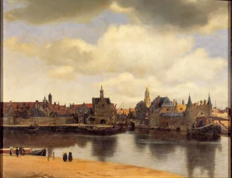Widok na miasto Delft