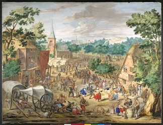Kermesse (gwasz na papierze)