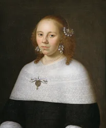 Portret młodej kobiety z Hoorn, 1658