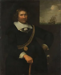 Portret Jana Cornelisza Meppela, admirała porucznika Holandii i Fryzji Zachodniej