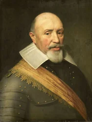 Portret oficera, ok. 1610-1620 (olej na płycie)